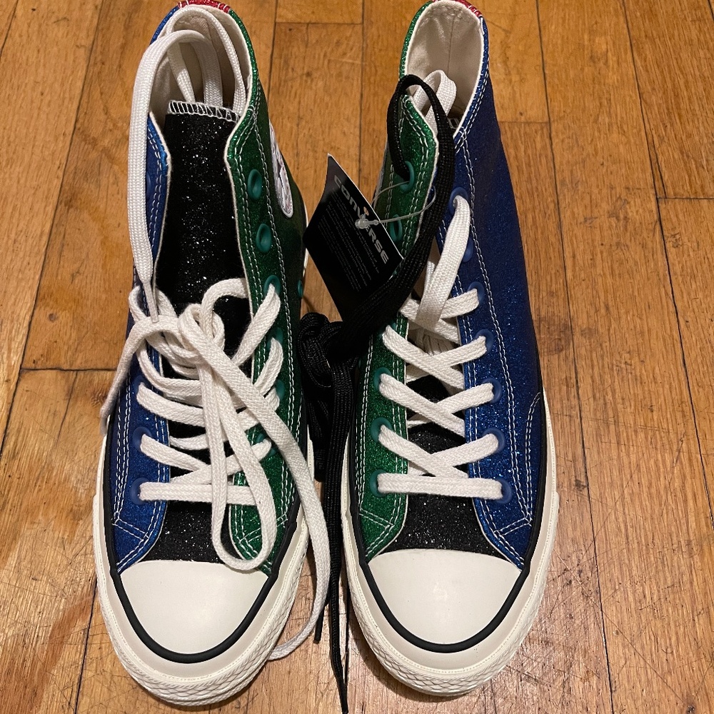 JW Anderson Glitter Converse Mens 5 Womens 7